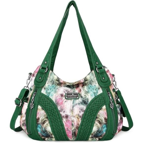 Handbags - Purses and Handbags Women Fashion Tote Bag 3-green/Green